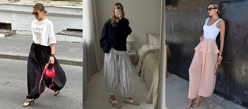 The Micro Trend: Balloon Trousers