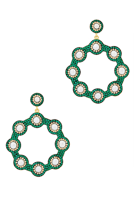 Embellished Drop Earrings from Soru Jewellery