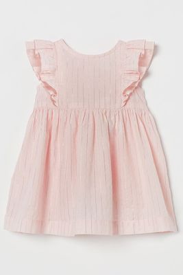 Flounced Cotton Dress from H&M