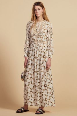 Butterfly Maxi Dress from Sandro