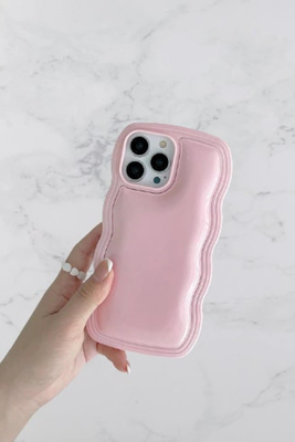 Wavy Puffer Soft Phone Case  from Blossom Nova Design