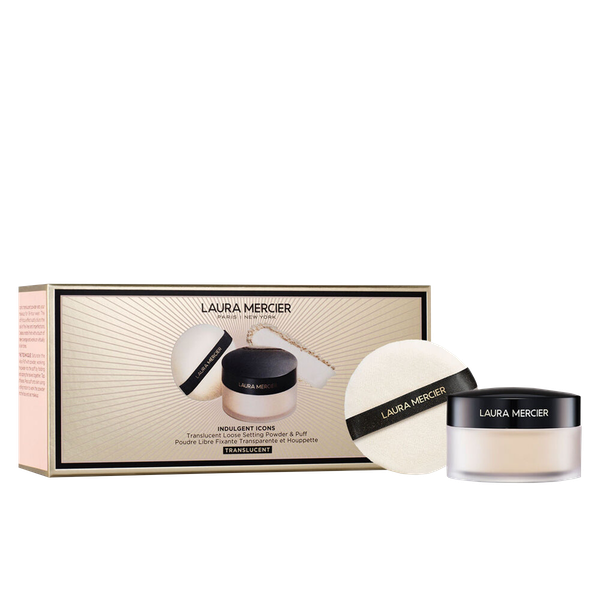 Indulgent Icons Translucent Loose Setting Powder + Puff
