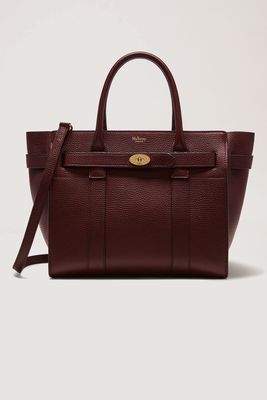 Small Zipped Bayswater Oxblood Classic Grain
