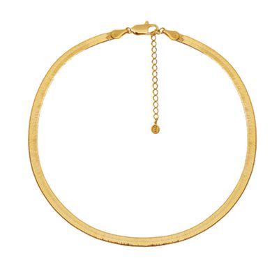 Herringbone Gold Chain from Aleyole