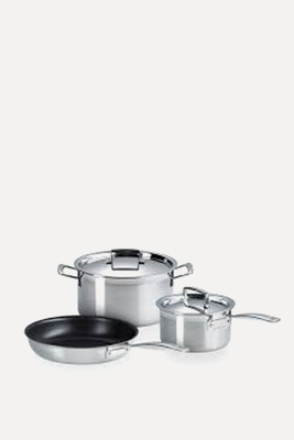 3-ply Stainless Steel 3-piece Cookware Set