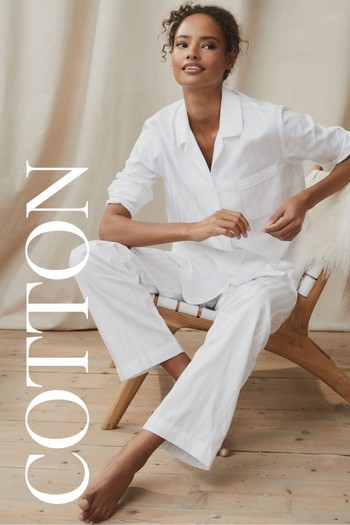 Cotton Classic Pyjama Set from The White Company