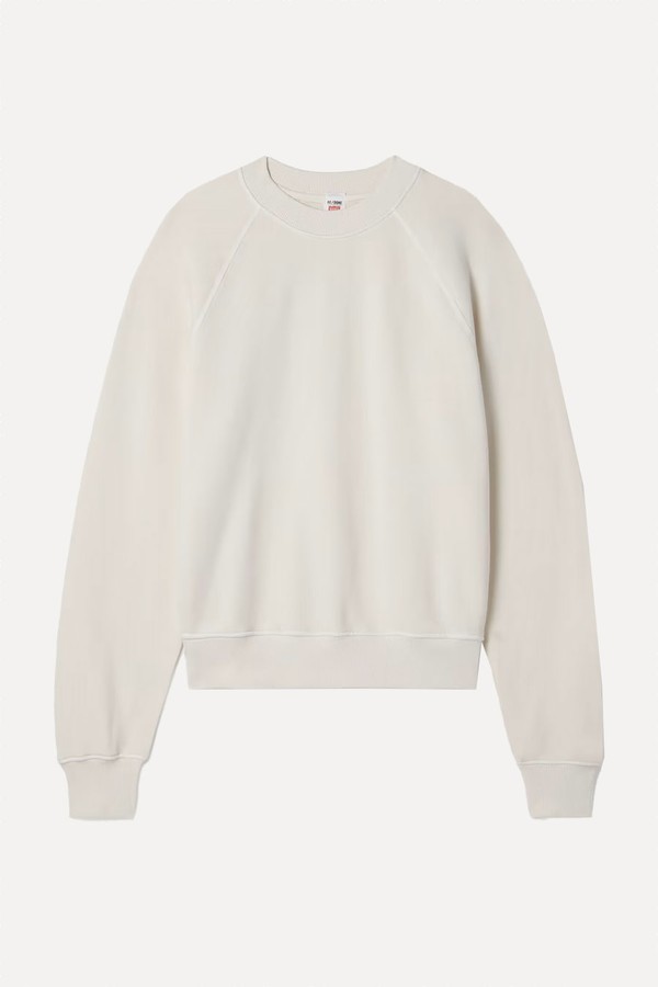 Cotton-Jersey Sweatshirt from Re/done