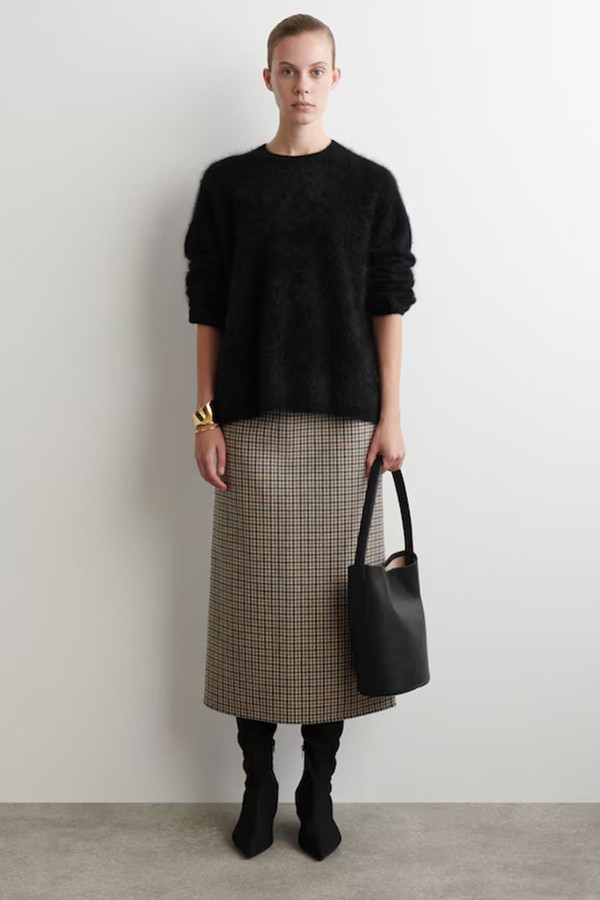 Brushed-Cashmere Crew-Neck Jumper