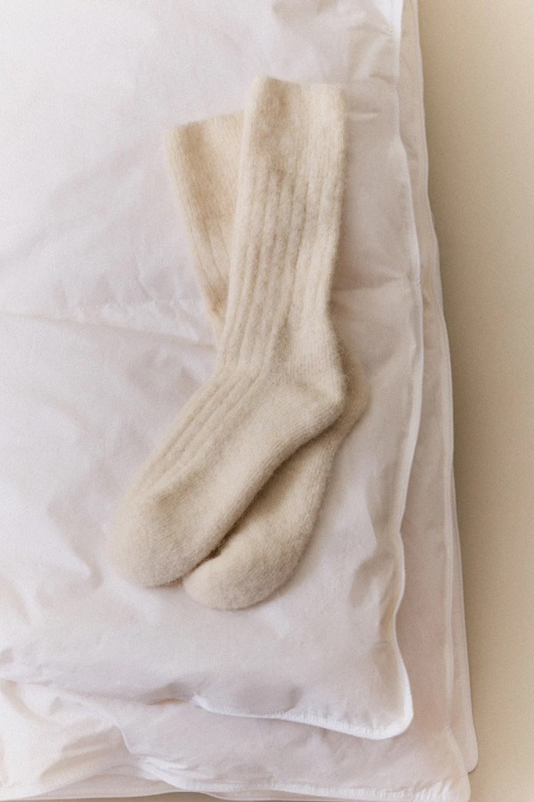 Ultra Soft Ribbed Bed Socks from Pairs