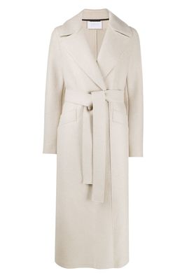 Belted Wool Coat from Harris Wharf