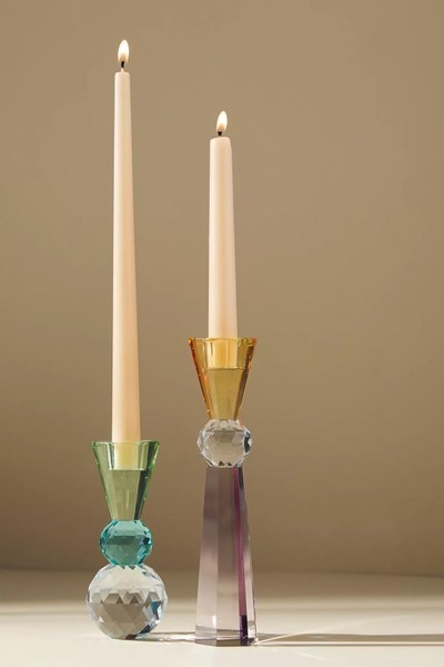 Cut Glass Candle Holder from Anthropologie