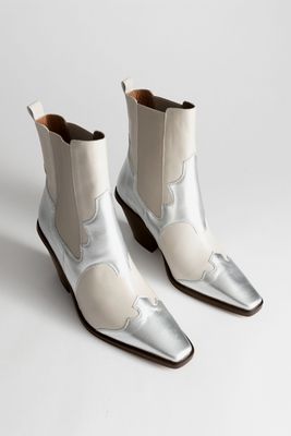 Leather Cowboy Boots from & Other Stories