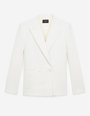 Double Breasted Woven Blazer from The Kooples