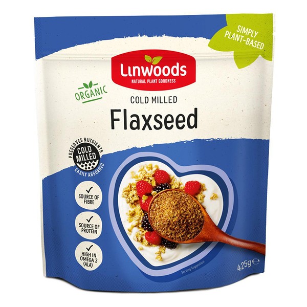 Milled Organic Flaxseeds from Linwoods