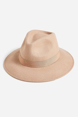 Wool Hat With Grosgrain Ribbon from J Crew