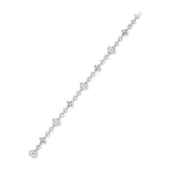 Be Boodles Platinum Diamond Bracelet