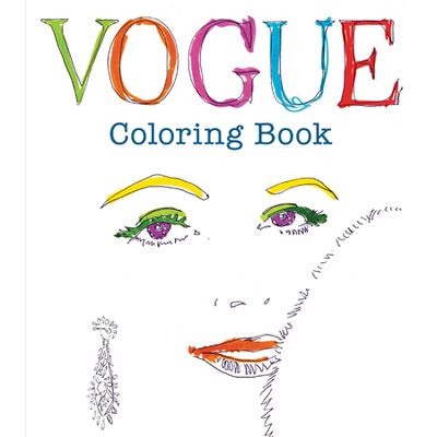 Vogue Colouring Book from Waterstones