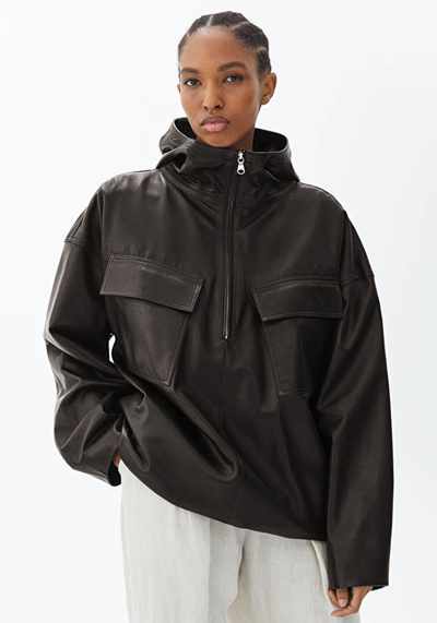 Leather Anorak from Arket