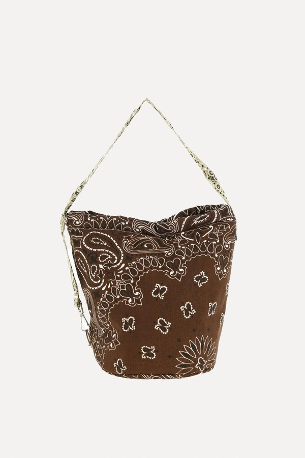Seau Bandana-Print Cotton Tote from CALL IT BY YOUR NAME