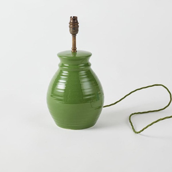 Ceramic Honeypot Lampbase from Molly Mahon