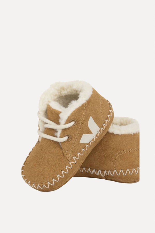 Suede Leather Pierre Pre-Walker Shoes from Veja