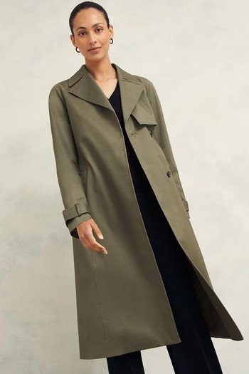 Rhian Shower Resistant Trench Coat.