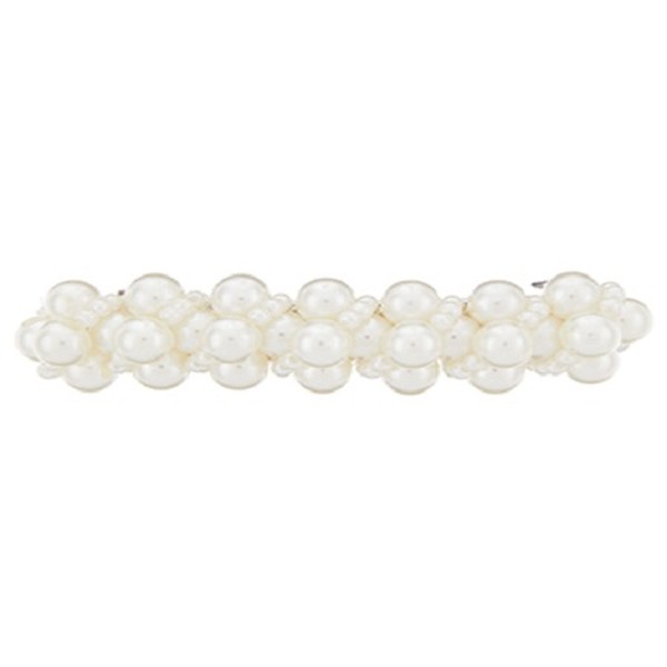 Pearl Cluster Barette Hair Clip from Accessorize