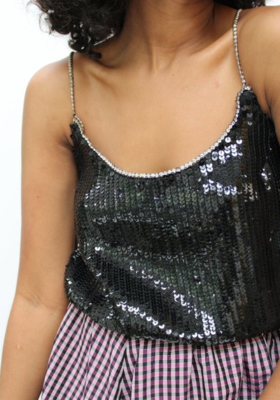 1980's Sequin Cami Top