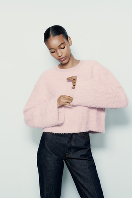 Fuzzy Sweater  from Zara