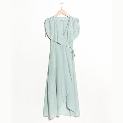 Oversized Lapel Wrap Dress from & Other Stories