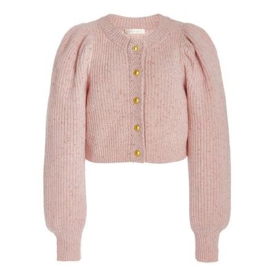 Robinson Cropped Cashmere Cardigan from LoveShackFancy