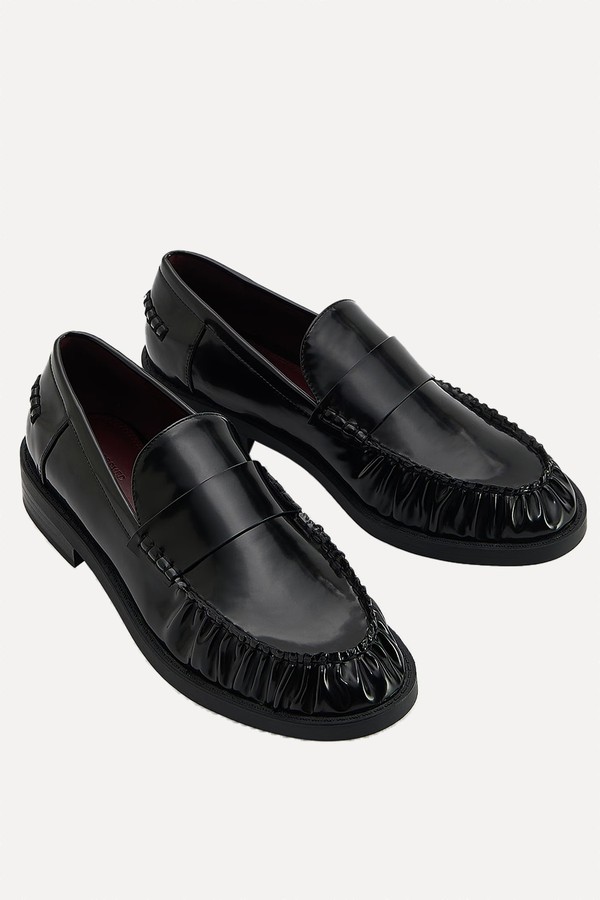 Loafers With Stitching from Reserved