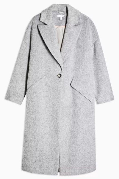 Grey Slouch Coat