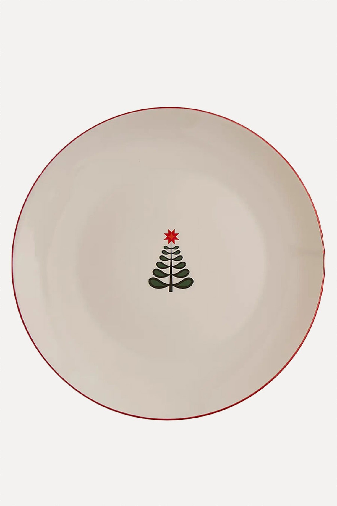 Folk Tree Dinner Plate from Dunelm