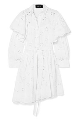 Layered Broderie Anglaise Cotton Dress from Simone Rocha