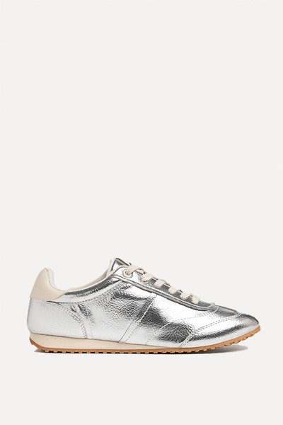 Silver Casual Retro Trainers from Stradivarius