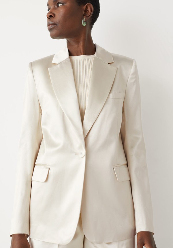 Satin Blazer