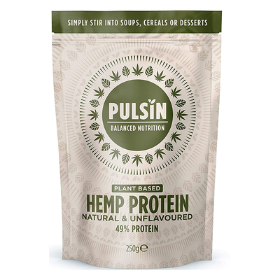 Hemp Protein 250g Powder from Pulsin 