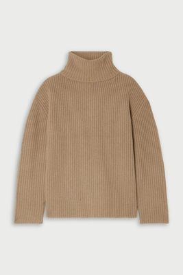 Layla Ribbed Cashmere Turtleneck Sweater from Nili Lotan
