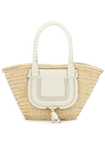 Marcie Medium Raffia Tote from Chloe