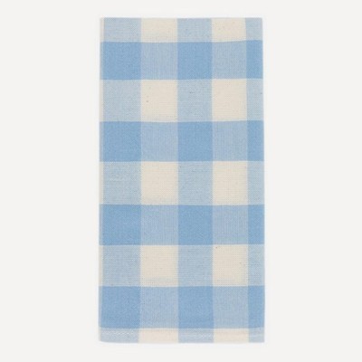 Baby Blue Gingham Cotton Napkins Set Of Four from Heather Taylor Home