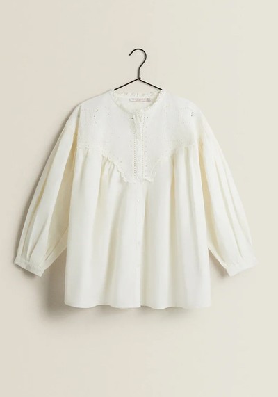 Long Sleeve Blouse from Zara Home