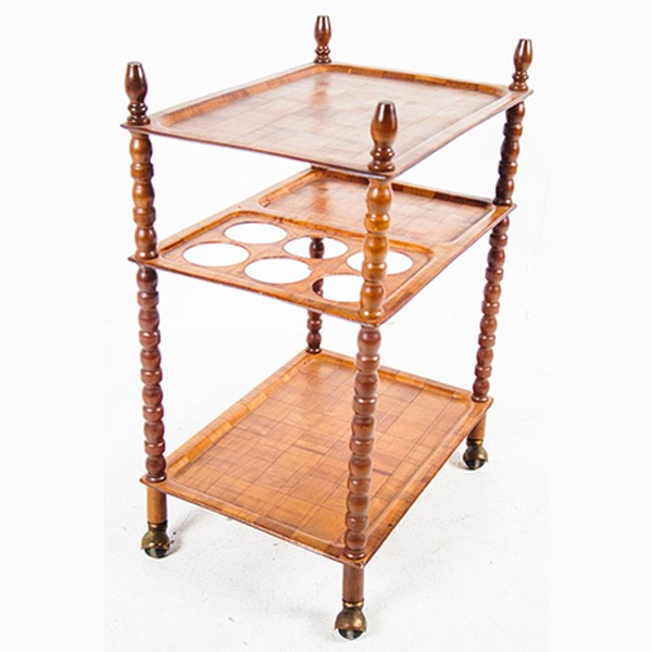 Danish Bobbin Trolley from Vintrieur