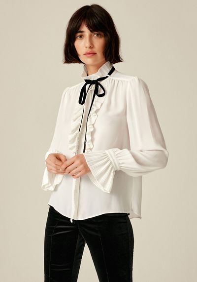 Pleat Detail Blouse from ME+EM