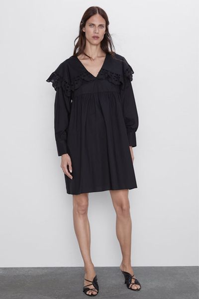 Poplin Mini Dress from Zara