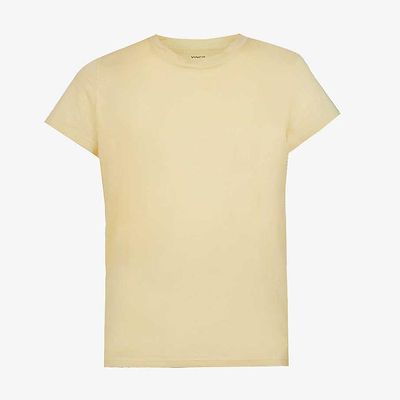 Essential Scoop-Neck Cotton Jersey T-Shirt from Vince