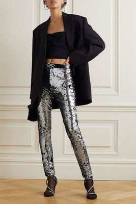 Madilio Sequined Crepe Leggings from Isabel Marant