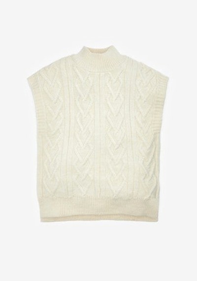 Cable Knitted Vest