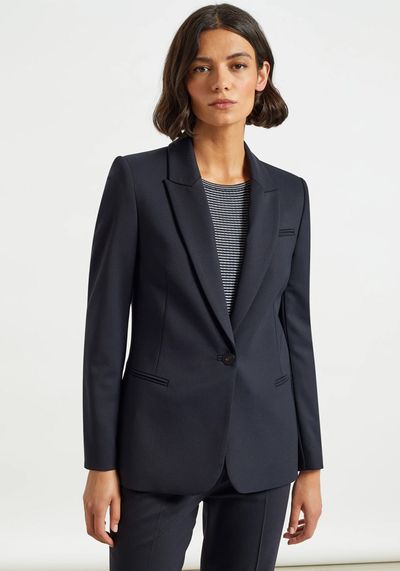 Jamie Stretch Wool Blend Blazer from Cefinn