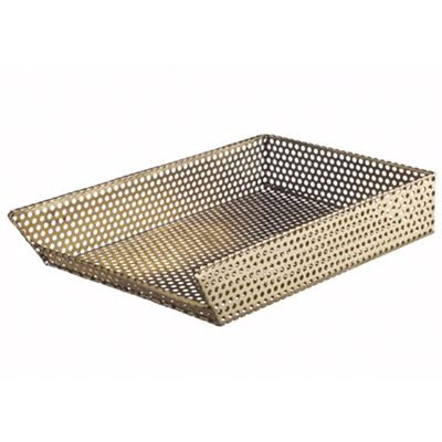 Gold Mesh File Tray from Habitat